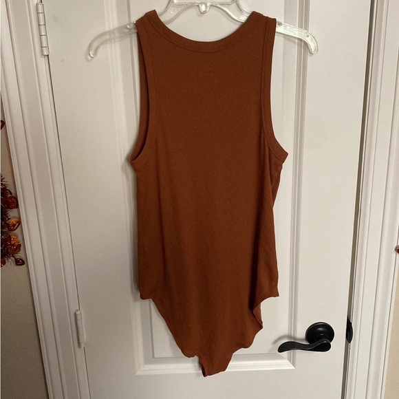 NWOT Burnt Orange Bodysuit A New Day size XL - Picture 5 of 6